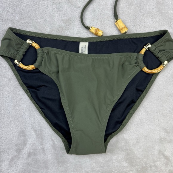 Victoria's Secret Y2K Bikini Lot Bamboo Ring Paisley Archive Set Large/Small - Picture 3 of 16